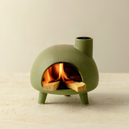 Ceramic Incense Holder & Ritual Burner - Earthly Dialogue
