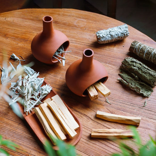 Ceramic Incense Holder & Ritual Burner - Soulful Ritual