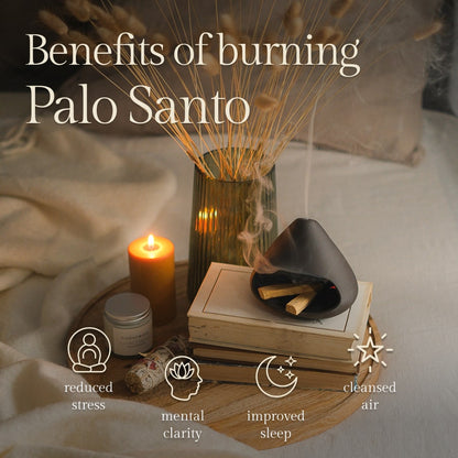 Ceramic Incense Holder & Ritual Burner - Wabi-Sabi Haven