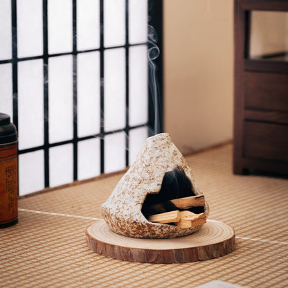Ceramic Incense Holder & Ritual Burner - Volcano