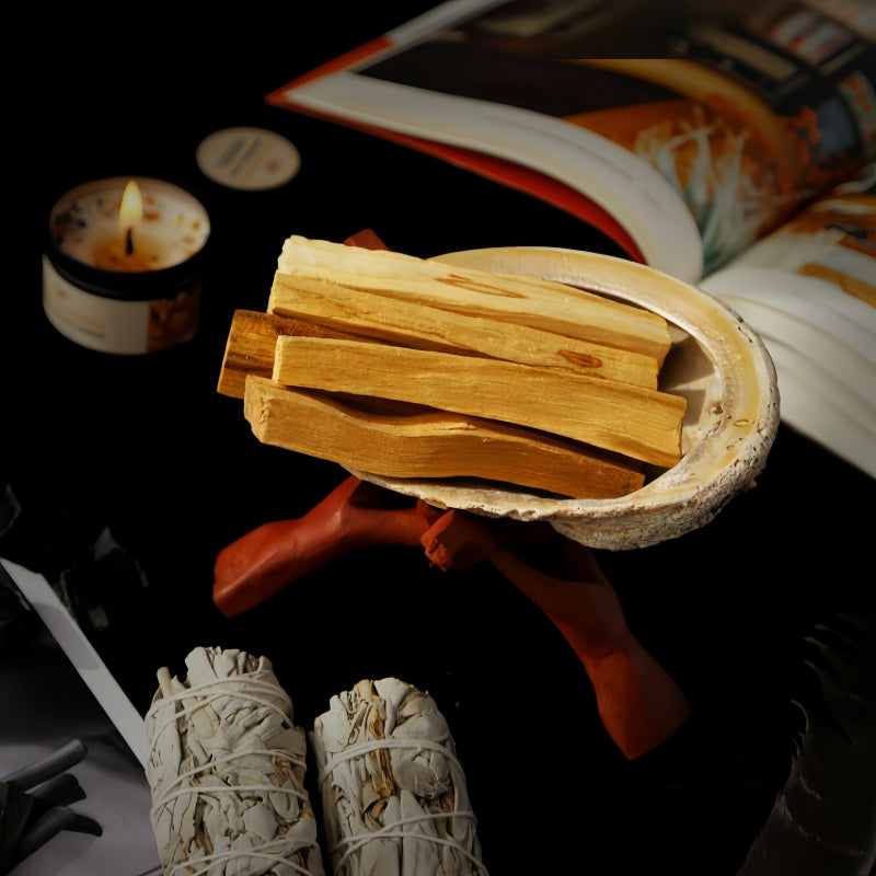 Artisanal High-Resin Palo Santo Wood Sticks