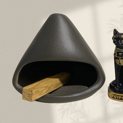Ceramic Incense Holder & Ritual Burner - Wabi-Sabi Haven