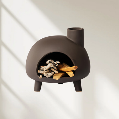 Ceramic Incense Holder & Ritual Burner - Earthly Dialogue