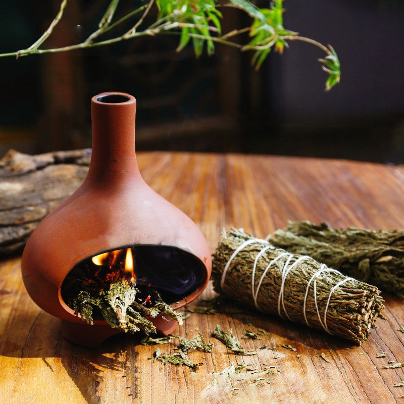 Ceramic Incense Holder & Ritual Burner - Soulful Ritual