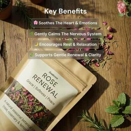 Nature’s Aromatherapy Rose Renewal Herbal Bundle (Self Care Edition)