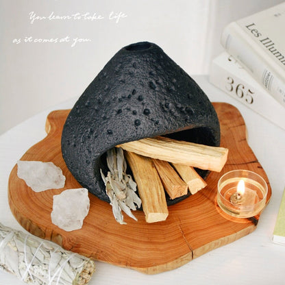 Ceramic Incense Holder & Ritual Burner - Sacred Sanctuary