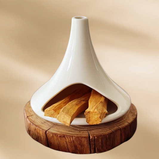 Ceramic Incense Holder & Ritual Burner - Invisible Peace