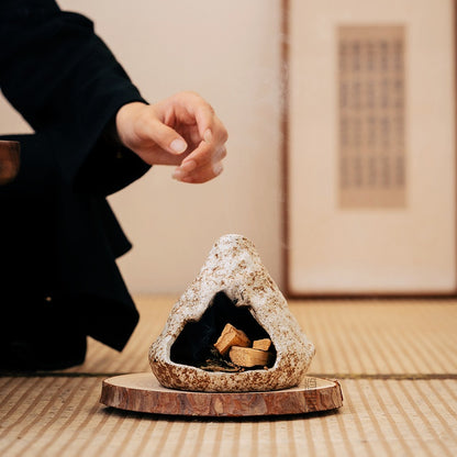 Ceramic Incense Holder & Ritual Burner - Volcano