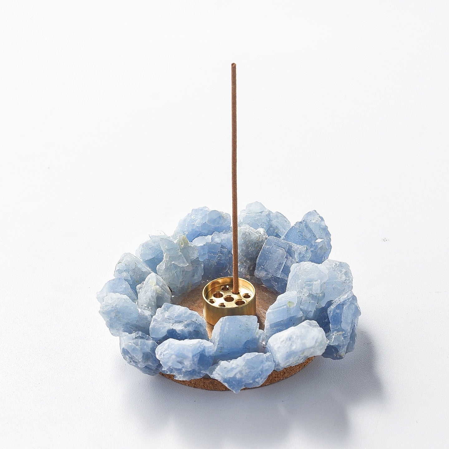 Raw Healing Crystal Incense Stick Holder