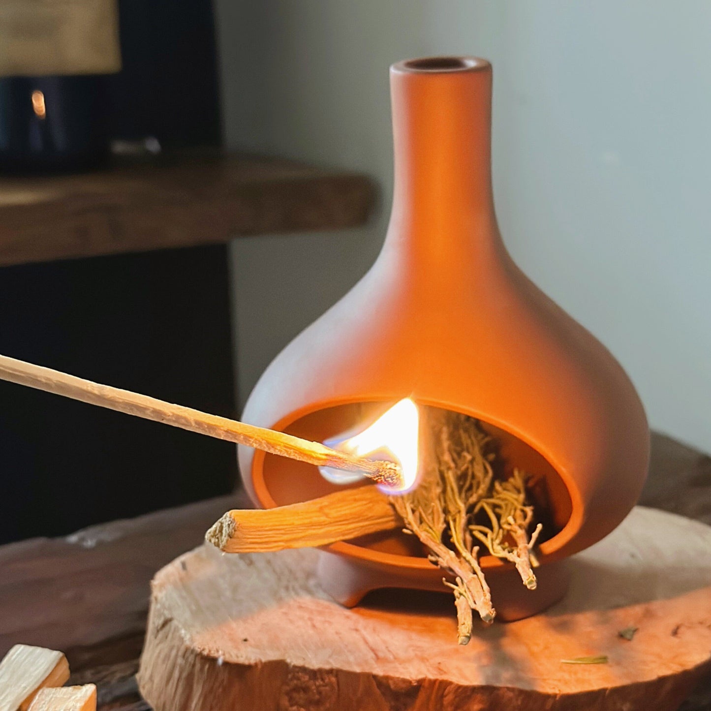 Ceramic Incense Holder & Ritual Burner - Soulful Ritual