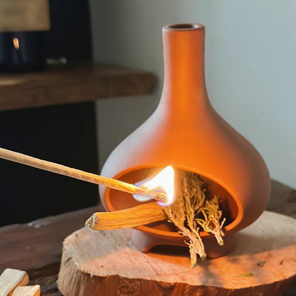 Ceramic Incense Holder & Ritual Burner - Soulful Ritual