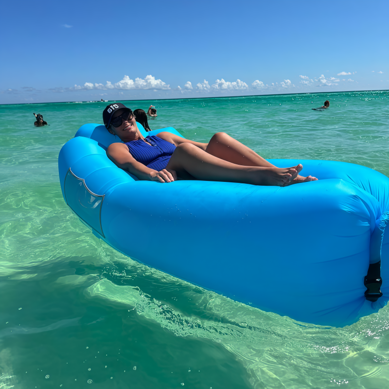 Inflatable Lounger Air Sofa, Dopamine Fruit