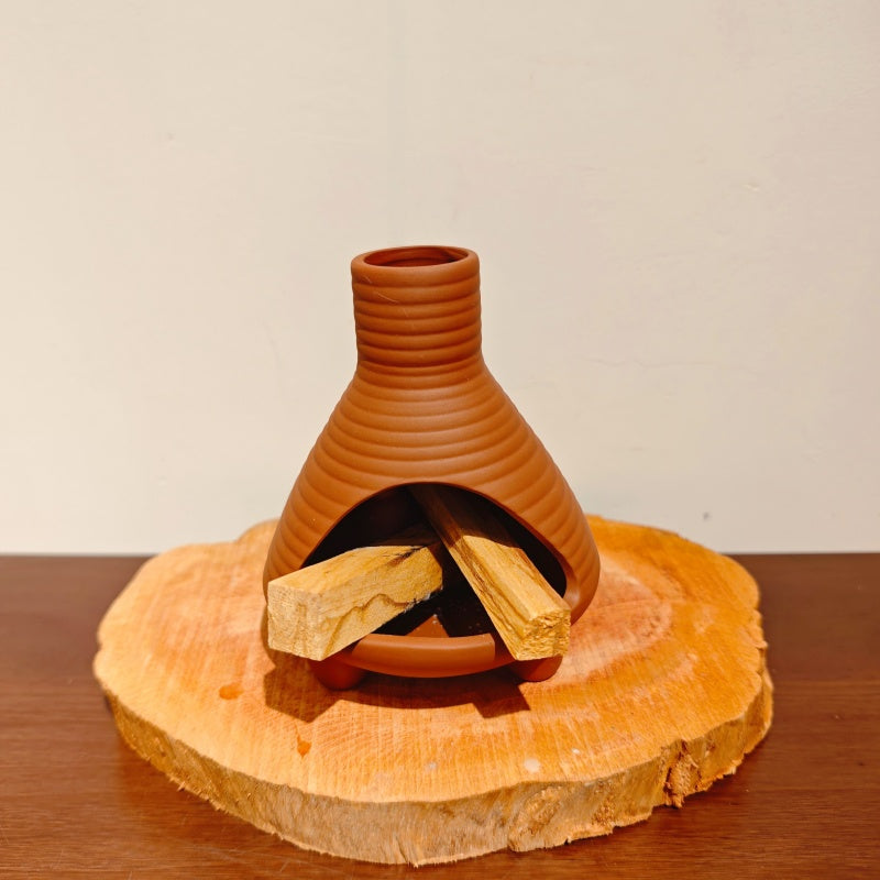 Ceramic Incense Holder & Ritual Burner - the Miniature Hearth