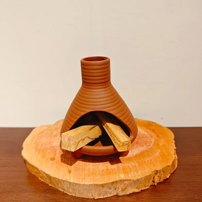 Ceramic Incense Holder & Ritual Burner - the Miniature Hearth