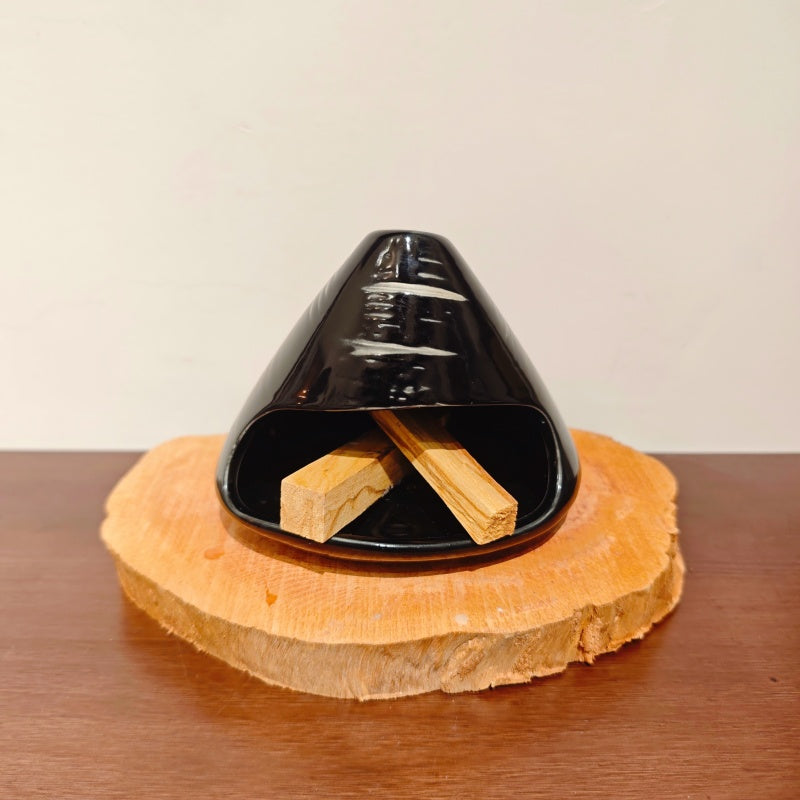 Ceramic Incense Holder & Ritual Burner - the Grounded Ember