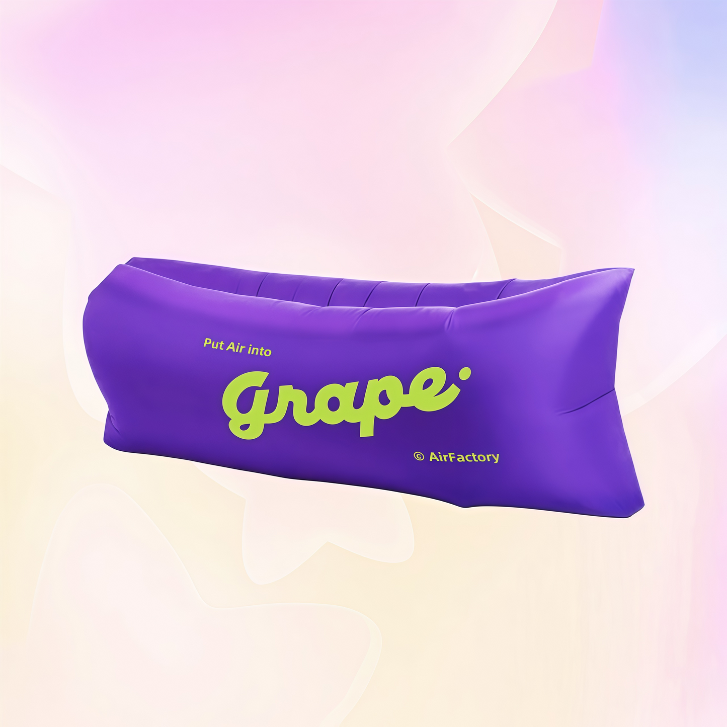 Inflatable Lounger Air Sofa, Dopamine Fruit