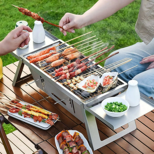 The "Grab-and-Go" Portable Ultra Light Grill